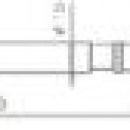 CHINO廣州代理 CHINO 數(shù)字便攜式溫度計(jì)傳感器部分YC510 - 06 K.　