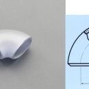 喜一 ESCO EA469FB-8A 1”溶接90?ショートエルボ(?????製) 廣州藤野代理