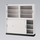 亞速旺一級代理  ASONE N-90G 耐藥推拉門保存柜 耐薬引違保管庫 CABINET 3-035-11 藤野優勢供應