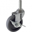 HAMMER CASTER 錘牌 腳輪-415 EA-L50-BAR01-HAMMER CASTER 錘牌 EA系列扭入自如SP付PP輪彈性體卷車50mm