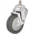 HAMMER CASTER 錘牌 940 BEA-UZ100-S3D32-鏈球不銹鋼坐墊E螺紋M12導電氨基100mm線徑3.2