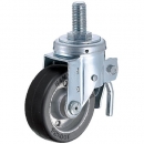 HAMMER CASTER 錘牌 腳輪 615 SAWR 125-鏈輪螺絲在內(nèi)的全鎖寬橡膠車(chē)