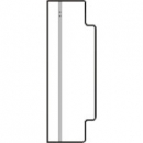 MIRAI 未來工業 3MK-S-未來隔板（滑動箱、面板盒用塑料制夾板）