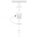 日本FURUPLA 富如拉 77全塑料零件泵軸部套