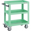 日本中山TRUSCO  DLW-763 U-100 YG  德魯芬貨車600 X400 100聚氨酯車輪YG色