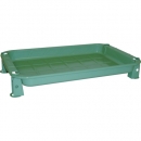 日本中山 TRUSCO 4518772001539 工具瓦貢皇家用淺型托盤(pán)TWR-4型用綠色