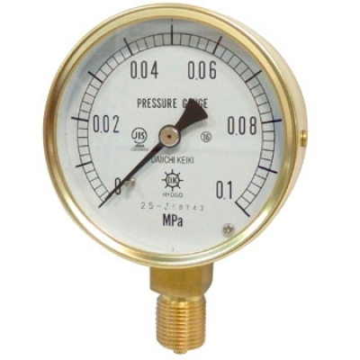 第一計(jì)器 DAIICHI KEIKI  HNT-331A-0.1MPA 通用壓力計(jì)