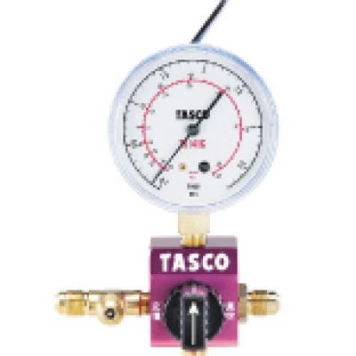 TASCO TA123DVZ-2 R410A R32用ボールバルブ式マニホールドボディ