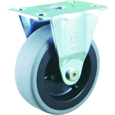 HAMMER CASTER 錘牌 腳輪420R-L65-BAR01-鏈球G系列固定PP輪彈性體卷車65mm