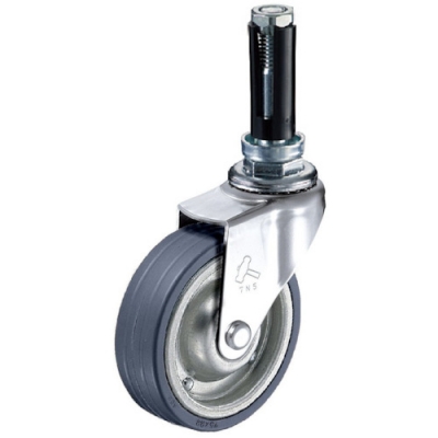 HAMMER CASTER 錘牌 腳輪4210EUPR 65-鏈輪管路插入沖壓輪胎車