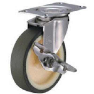 HAMMER CASTER 錘牌 腳輪315 EUR 65-鏈球SUS自由SP付聚氨酯車