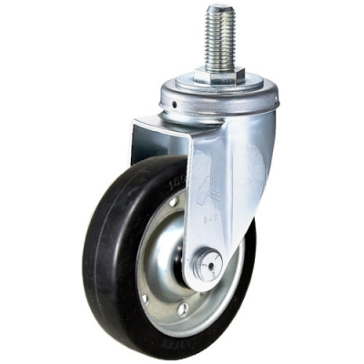 HAMMER CASTER 錘牌 腳輪420 SAWRB 125-鏈輪螺絲在內寬幅橡膠B車