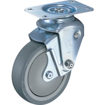 HAMMER CASTER 錘牌  940 BBE-UZ100-20-BAR01-鏈球墊腳輪自由聚氨酯車(chē)100mm線(xiàn)徑2.0mm