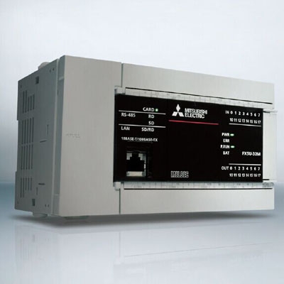 日本三菱 mitsubishi  FX5U-64MTES  PLC FX5U-64MT  FX5U-64MTES AC電源32入32晶體管型輸出