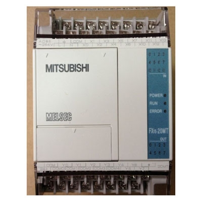 日本三菱 mitsubishi  FX1S-20MT-D  PLC DC電源DC輸入12點漏型輸入 8點晶體管輸出