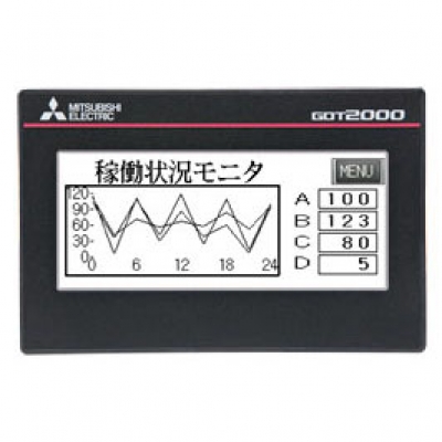 日本三菱 mitsubishi  GT2103-PMBDS2_ 觸摸屏_2個RS-232內置接口_GT2103-PMBDS2